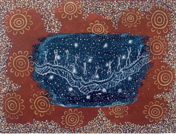 Marble Bar Milkyway by Warrajirri-Yarra